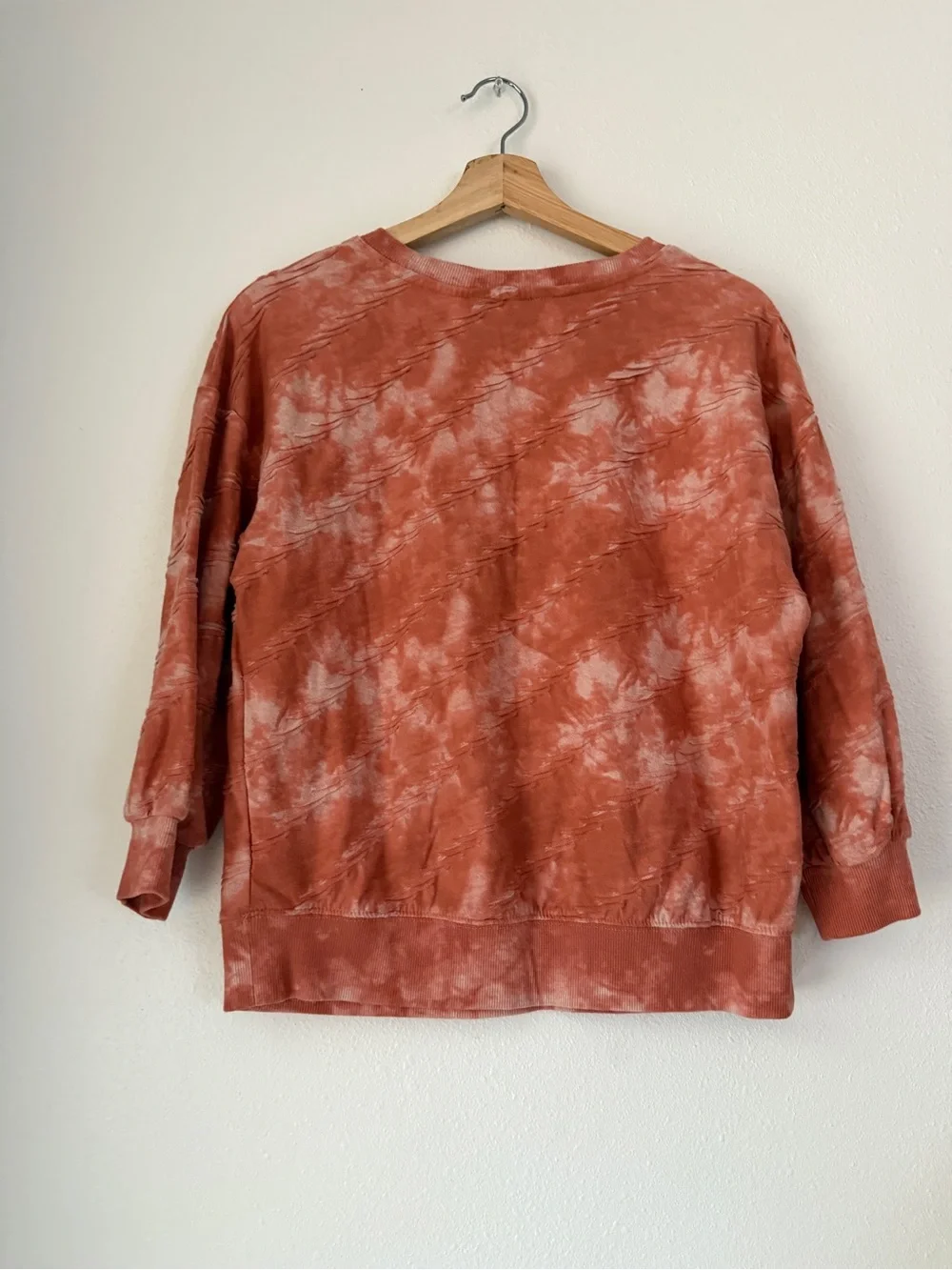 Simply Vera Vera Wang Texture Sweatshirt Size Small - Picture 7 of 8